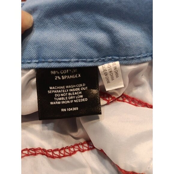 Signature Studio 12 Light Blue The Ultimate Stretch With Style Jeans Low Rise - Picture 7 of 7
